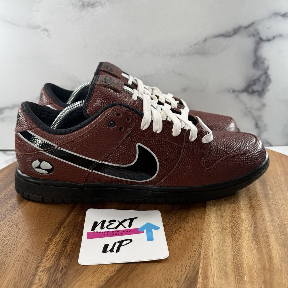 Mens size 10-Limosine Skateboards × Nike SB Dunk Low Pro Brown HJ4131-200 - Picture 3 of 9
